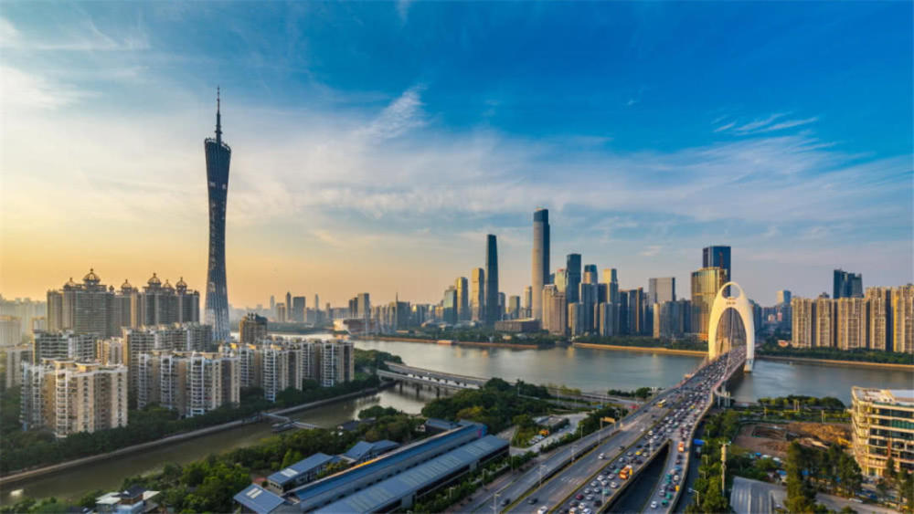 广州城市市景
