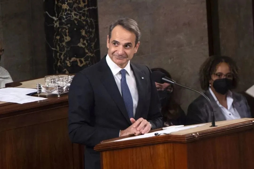 希腊总理基里亚科斯·米佐塔基斯（Kyriakos Mitsotakis）